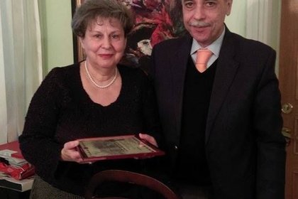 Встреча Посла Бойко Коцева с ректором ГИТИСа Кариной Мелик-Пашаевой